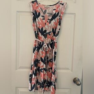 Floral print loft dress